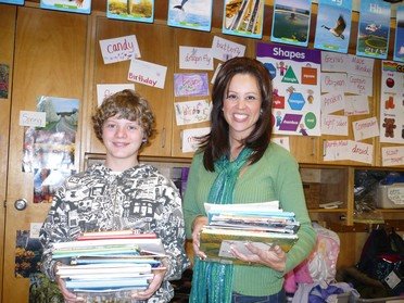Stephenson 5th grader Donates