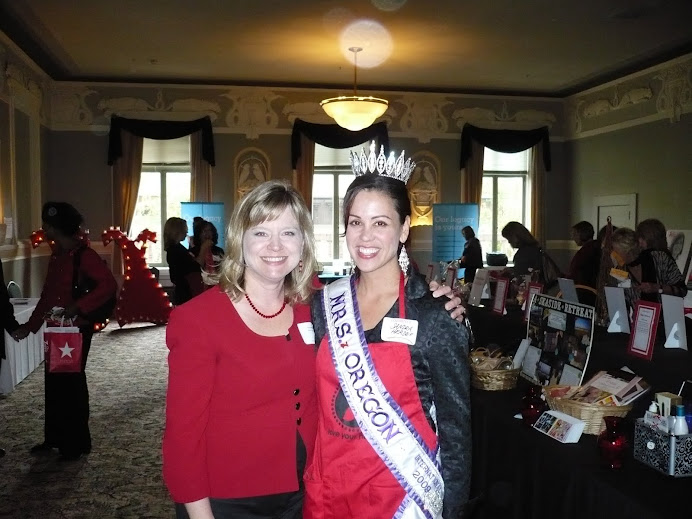 Teri Miller, my dorm buddy during my college years, announced 2010 Go Red Ambassador.