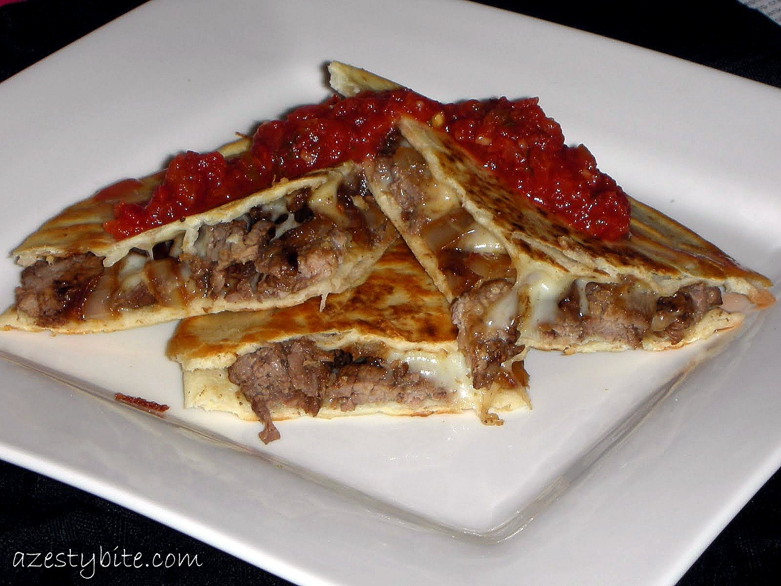 Beef Quesadillas A Zesty Bite