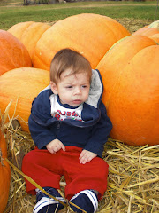 Logan at the Pumpkin Patch