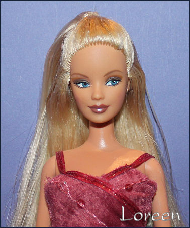 Loreen Doll Page: ▻Nowy nabytek na Allegro - Barbie FF Hair Highlights Doll  with Purple Dress