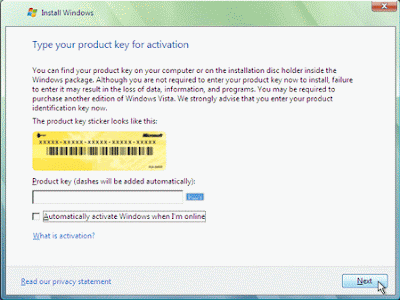 How To Activate Windows Vista Product Key