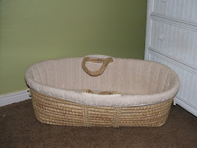 cable knit moses basket