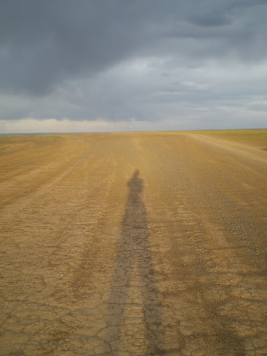 MI SOMBRA EN EL DESIERTO DEL GOBI