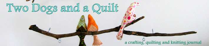 Two Dogs and a Quilt