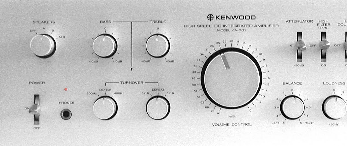SEVENTIES STEREO: A New Kenwood Amp.