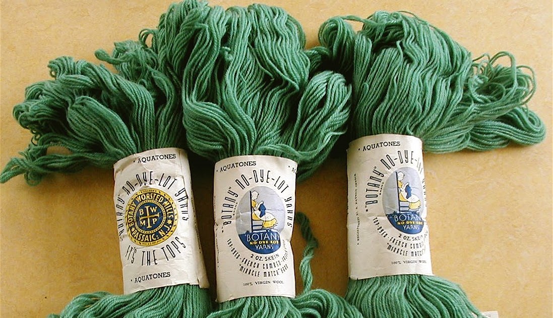 The Yarn Archive Botany NoDyeLot Yarns 100 Virgin Wool