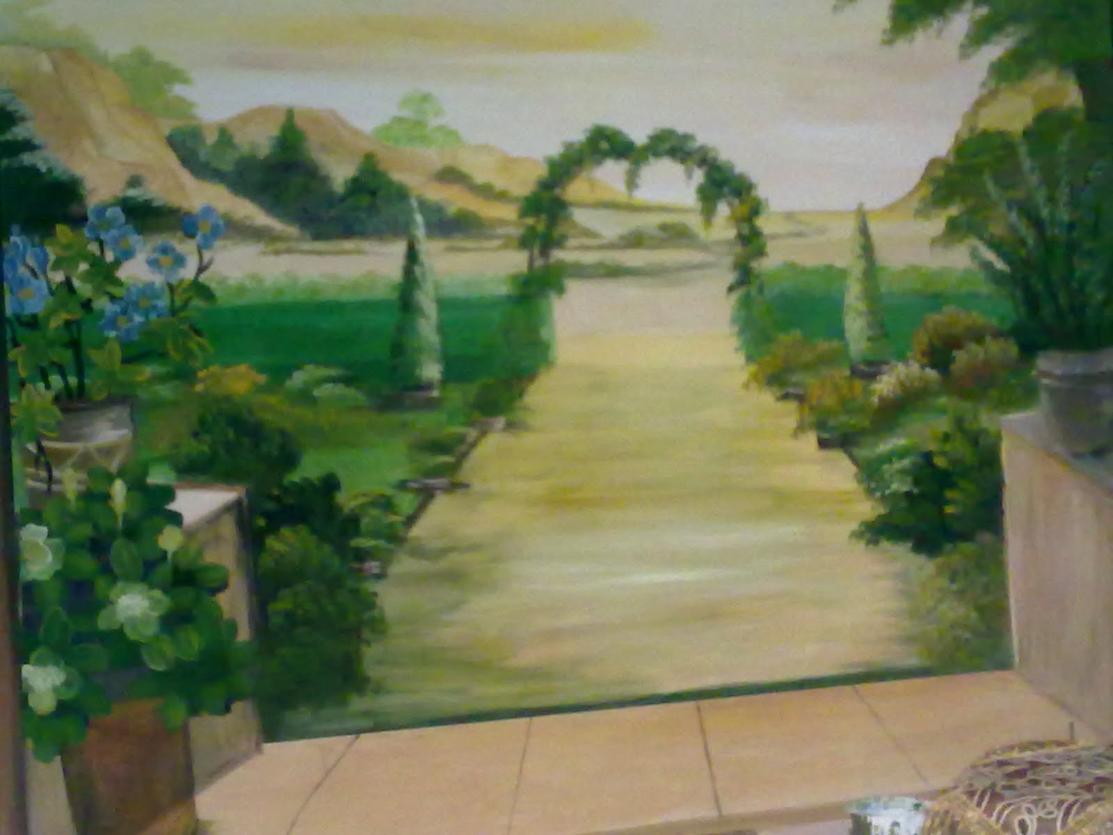 AMANG DEKORASI: dekorasi lukisan dinding