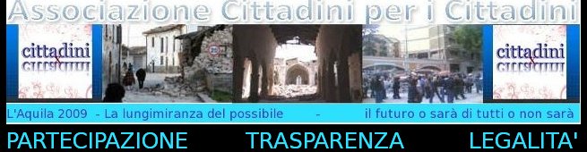 CITTADINI PER I CITTADINI