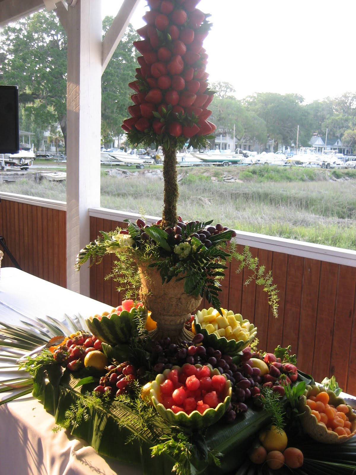+The Church Cook Fruit Centerpiece