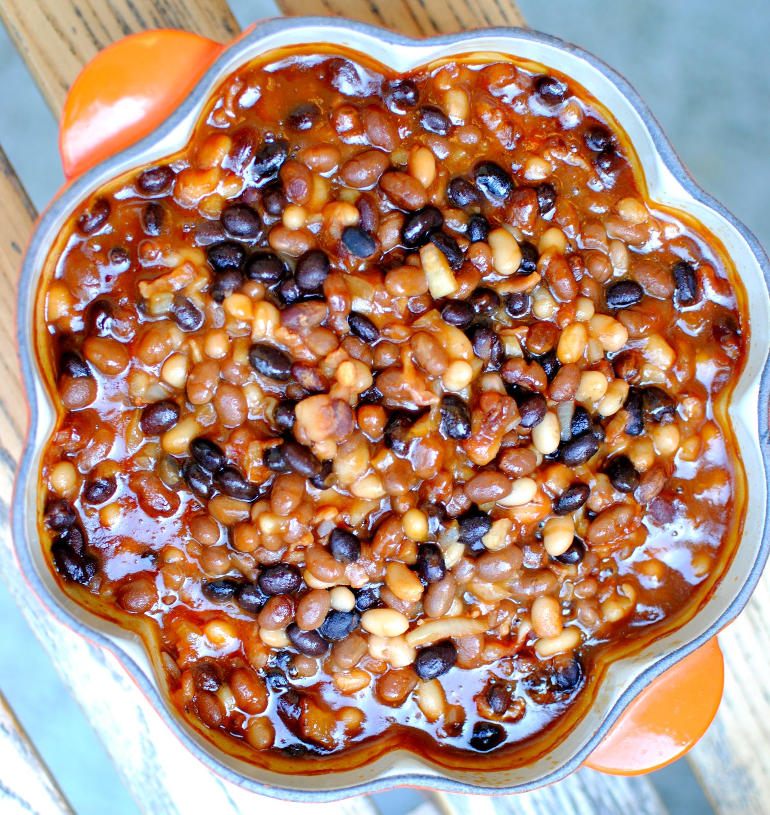 +The Church Cook Three Bean Casserole