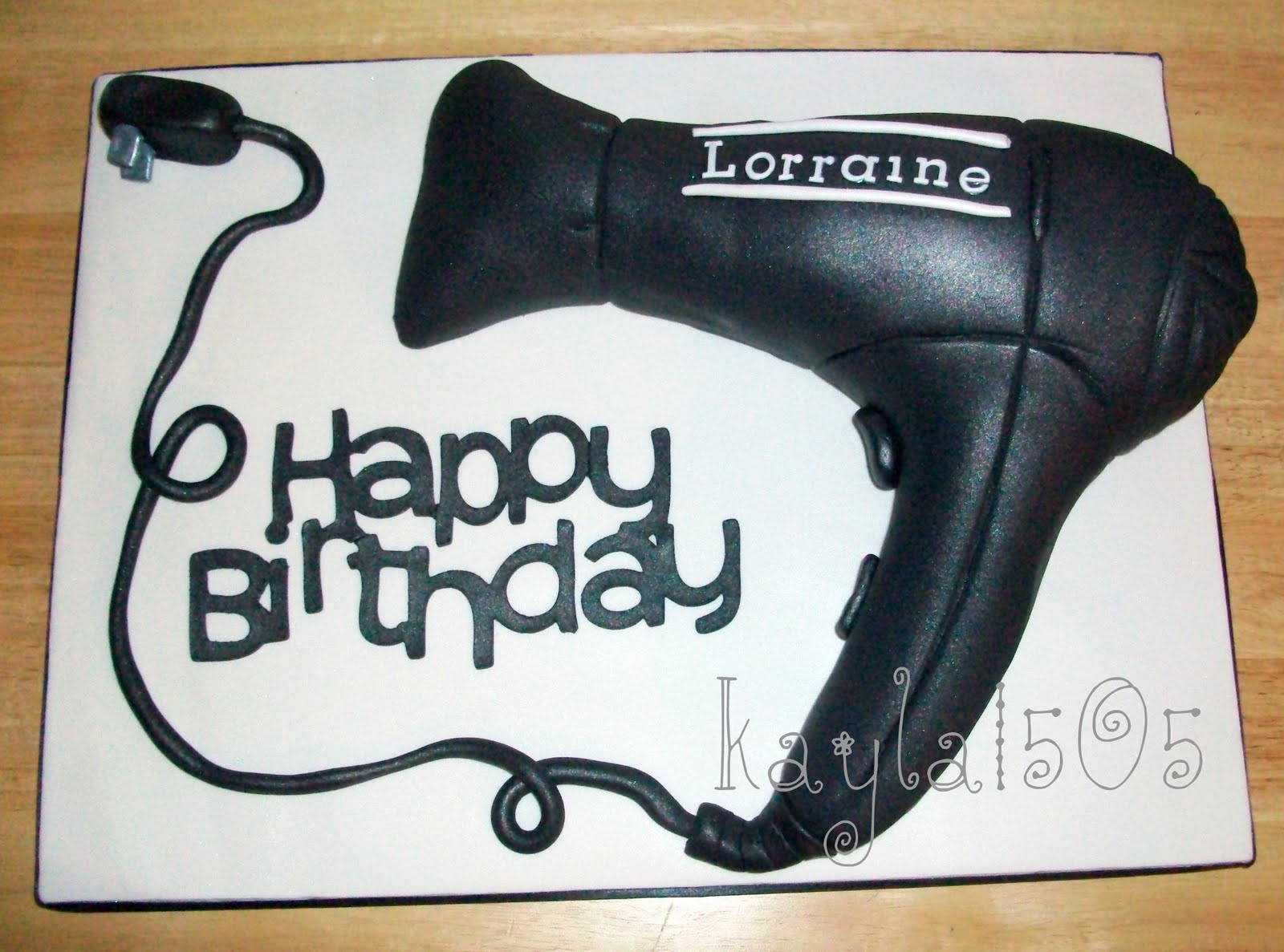 ScrapCaking Lorraine's Birthday Cake