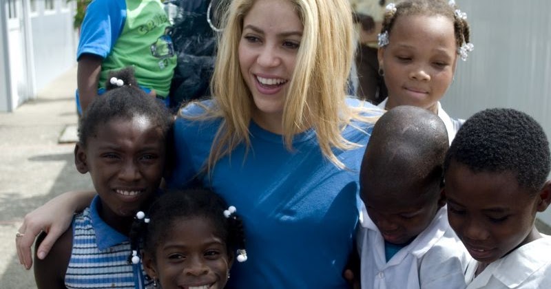 Love Shakira: Shakira No Haiti pela Unicef