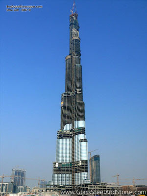 طول برج الخليفة في دبي Burj-dubai+برج+دبي