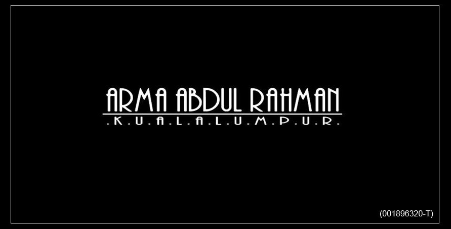 ARMA ABD RAHMAN WEDDING COUTURE