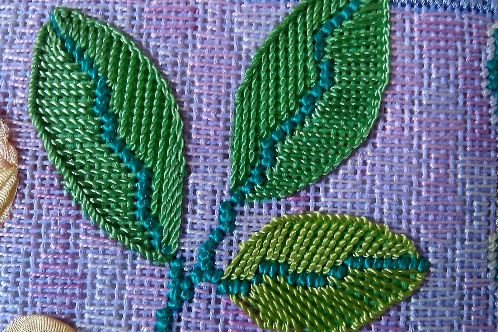 Buttonhole Stitch Flowers