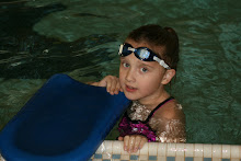 Katy at swim class