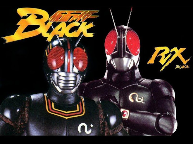 Os Kamen Riders Black e Black RX