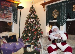 I caught Santa
