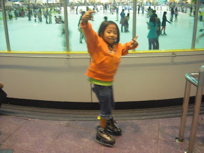 Ice Skating at Mall of Asia