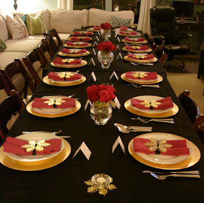 belle maison my annual christmas dinner party pink martinis christmas