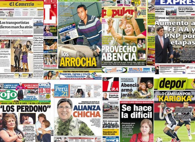 PERIODICOS PERUANOS | Rincón Peruano637 PERIODICOS PERUANOS | Rincón Peruano637