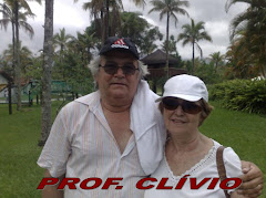 Professor Clívio e a esposa Isis