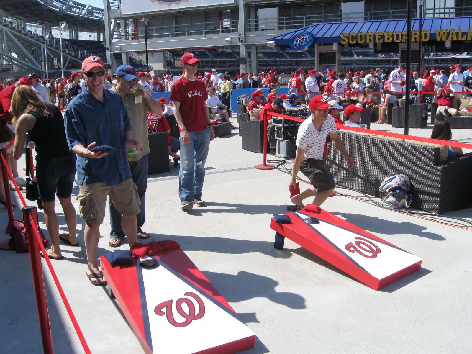 Victory Tailgate Washington Nationals Cornhole Boards