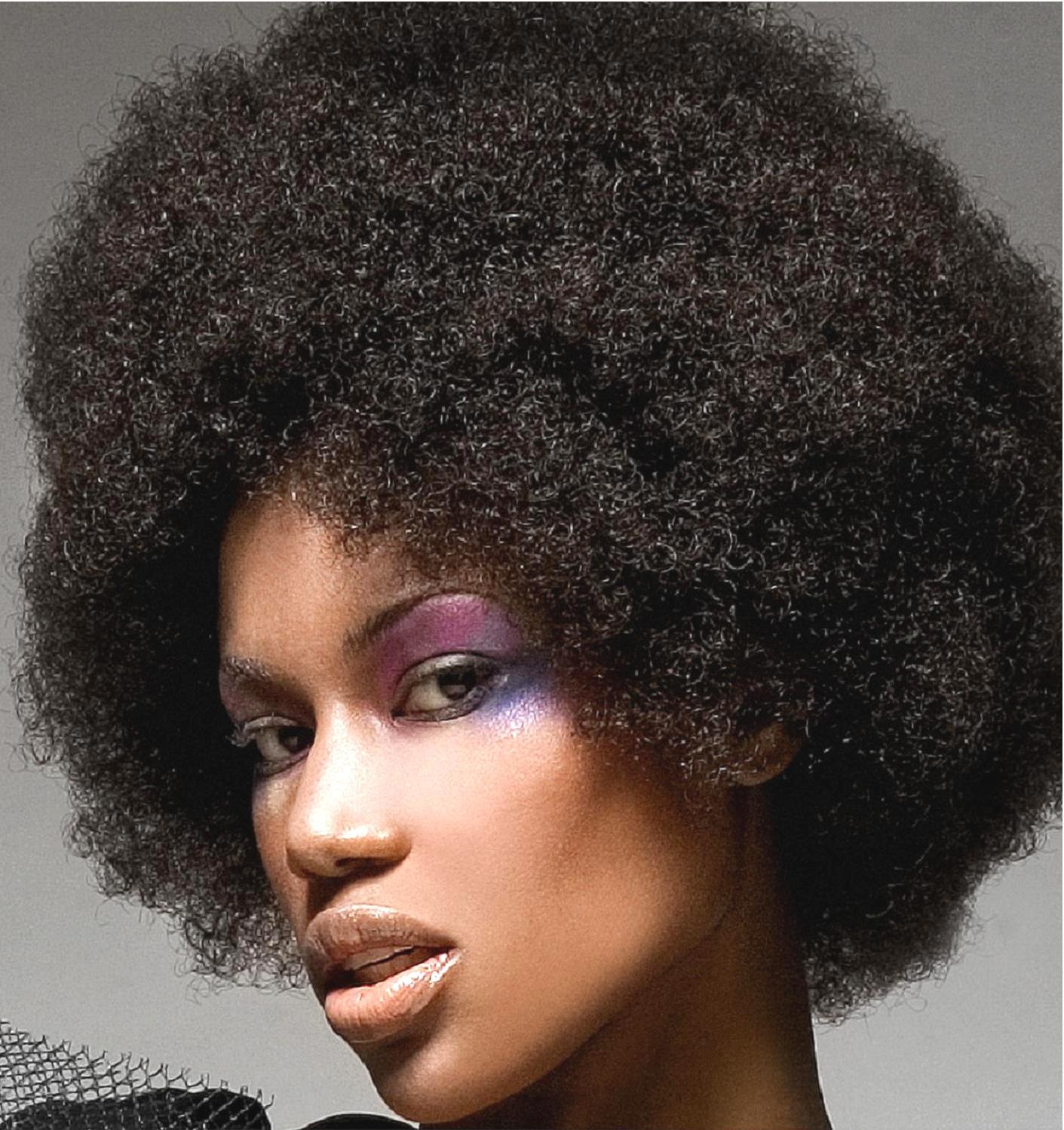 Black Woman with Natural Hair Black Woman with Natural Hair
