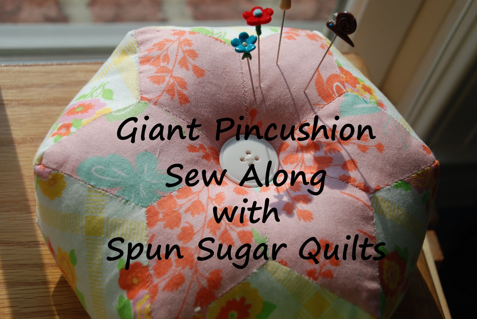 Spun Sugar Quilts Giant Pincushion Sew Along Step 1 Gather Supplies