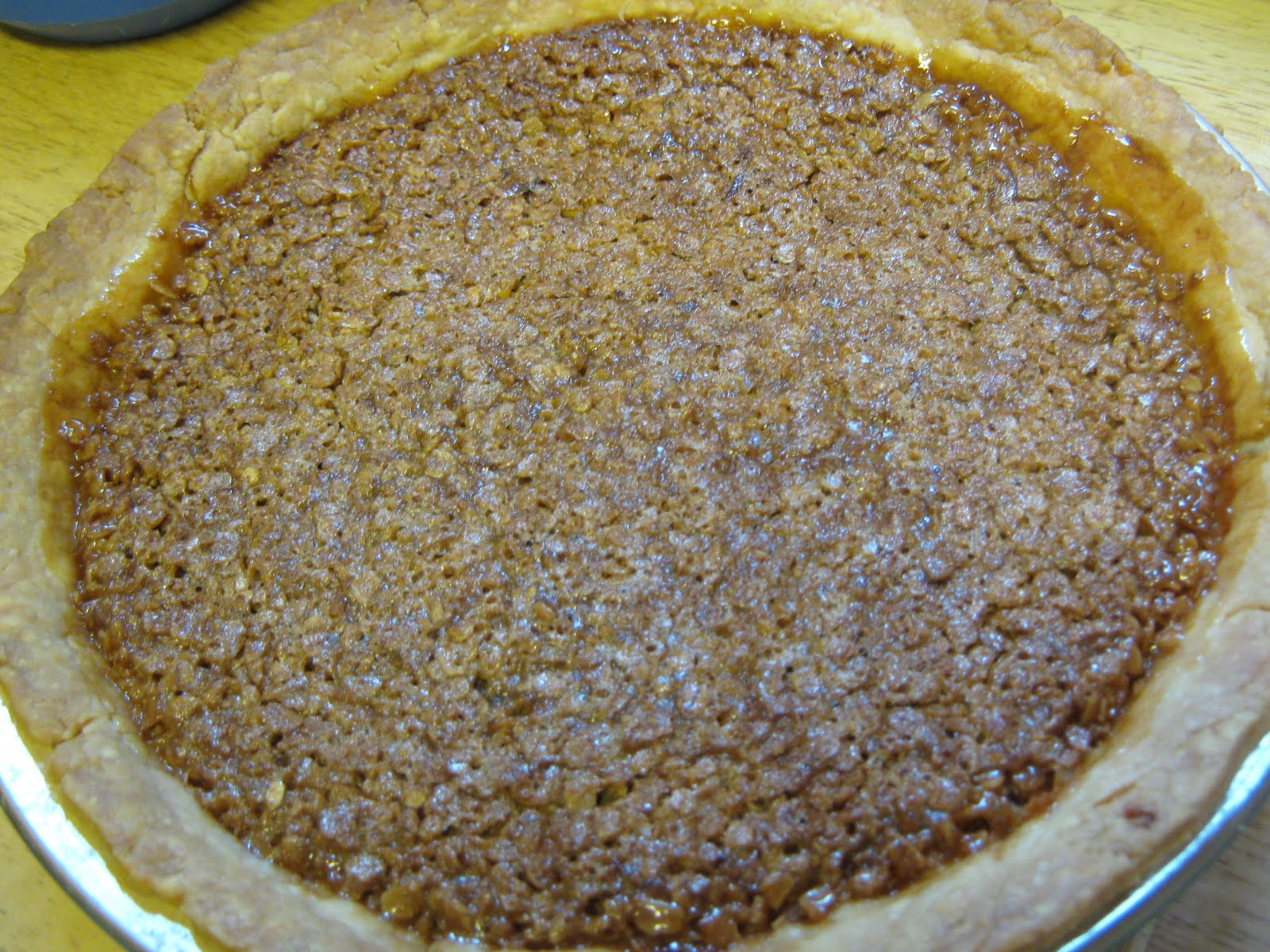 Abundance on a Dime RECIPE Amish Oatmeal Pie