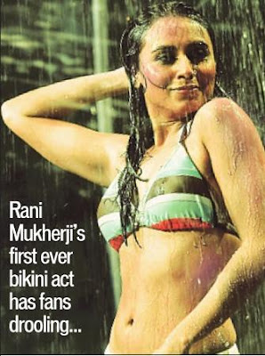 Rani Mukherjee  two piece, Rani Mukherjee  dress change, Rani Mukherjee  scandal  