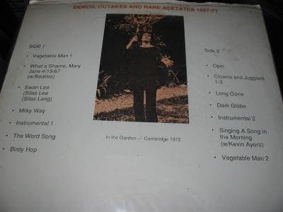 Syd Barrett Vegetable Man