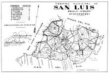 Mapa de San luis