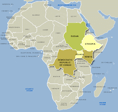 Map of Africa