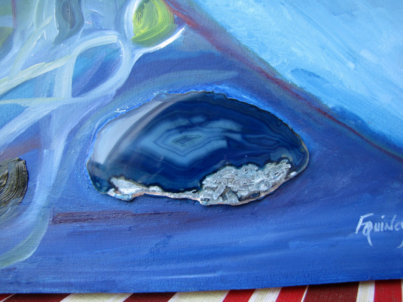My Journey Through Painting: Moonlight Rock Under the Sea