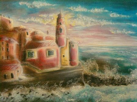 tellaro golfo dei poeti 40x60