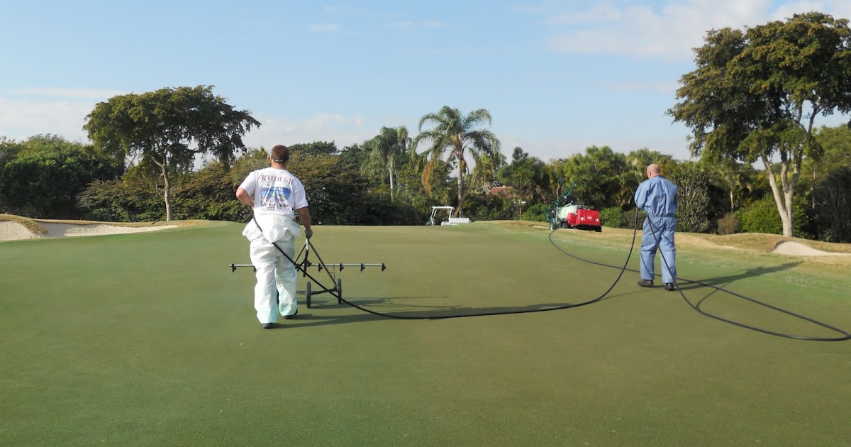 PINE TREE GOLF CLUB DEPARTMENT OF AGRONOMY Spray Hawking Greens