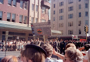  it was our first in Sydney. april anzac day parade 