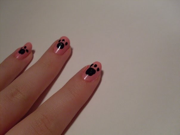 5. Fun and Playful Paw Print Nail Designs - wide 1