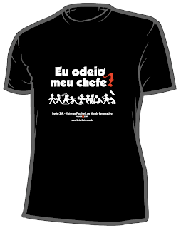 Camiseta Poder S.A. - Histórias possíveis do mundo corporativo, de Beto Ribeiro!