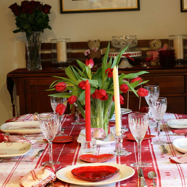 Have Recipes-Will Cook: Lynn\'s Valentine Table Setting Have Recipes-Will Cook: Lynn\'s Valentine Table Setting
