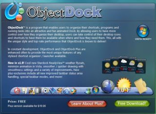 Sempre Download Full Stardock Objectdock Plus v1.90 Final Plus Icon Pack