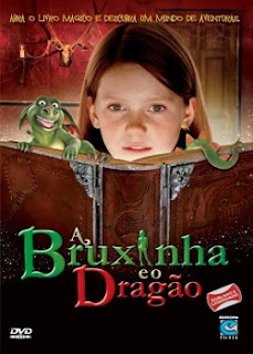 Filme Poster A Bruxinha e o Dragão DVDRip RMVB Dublado