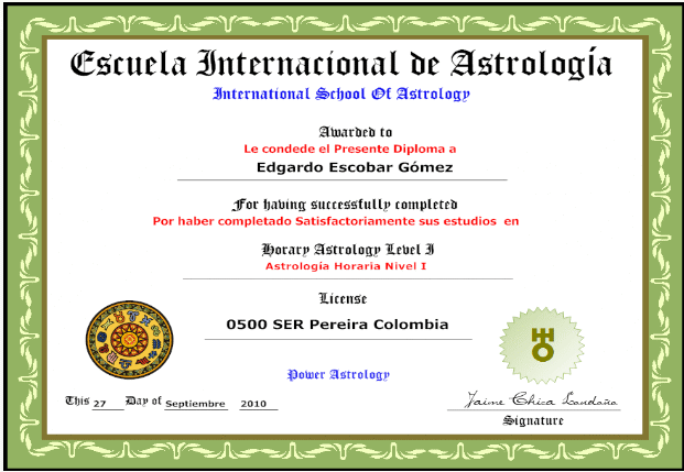 certificados cristianos
