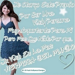 Premio hermoso....