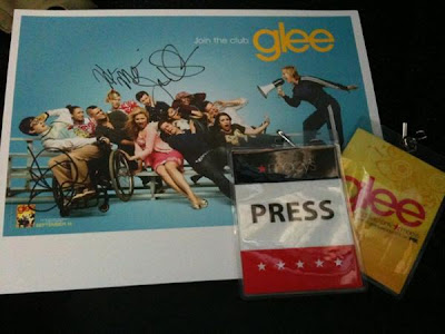 FIRMA de autografos De Glee En MACY'S Glee+26