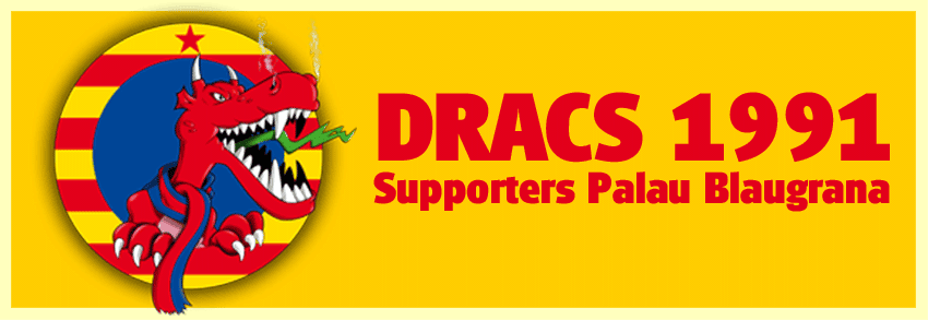 Dracs 1991 Supporters Palau Blaugrana