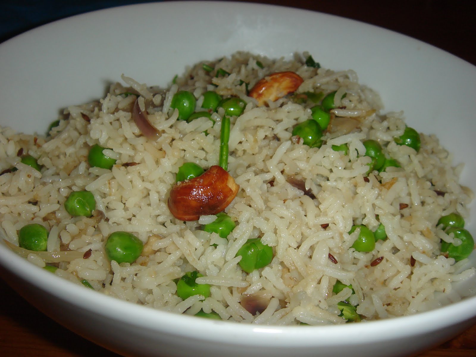 Tastyfoodspot PEAS GHEE RICE/PULAO