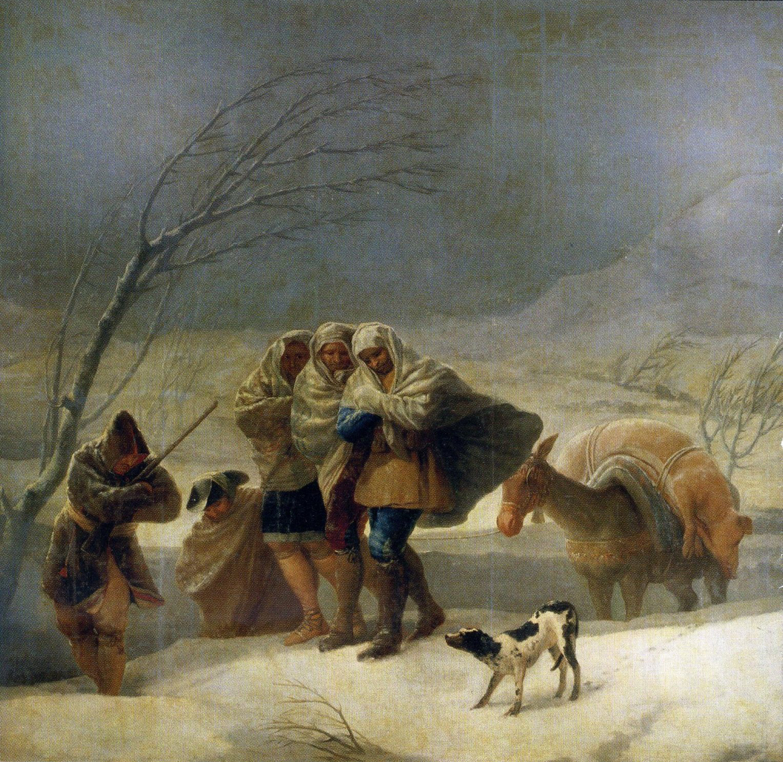 RURAL Contemporánea: Winter Postcard: Goya